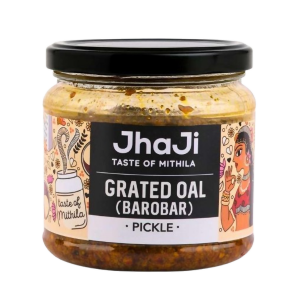 Jhaji Store Oal Ginger Chilli Mix Pickle - Safuron