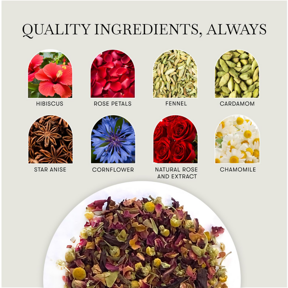 Luxmi Estates African Rose Herbal Infusion Luxmi Estates