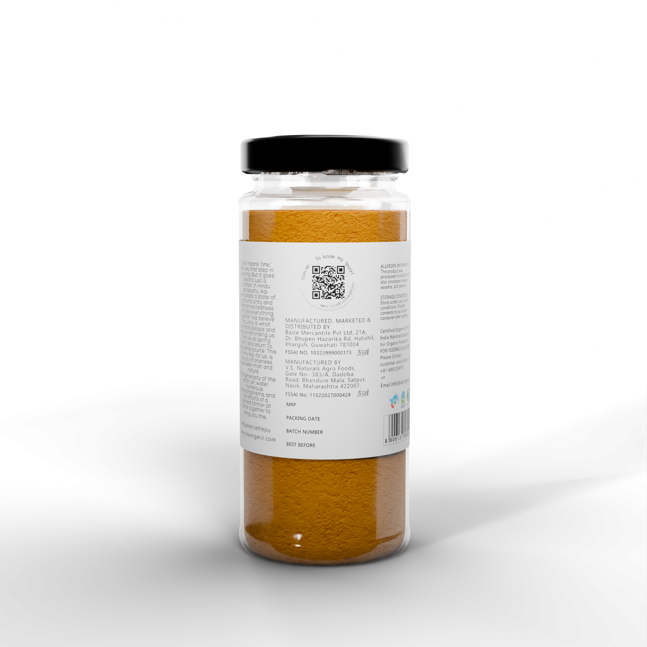 IKAI Natural Lakadong Turmeric IKAI