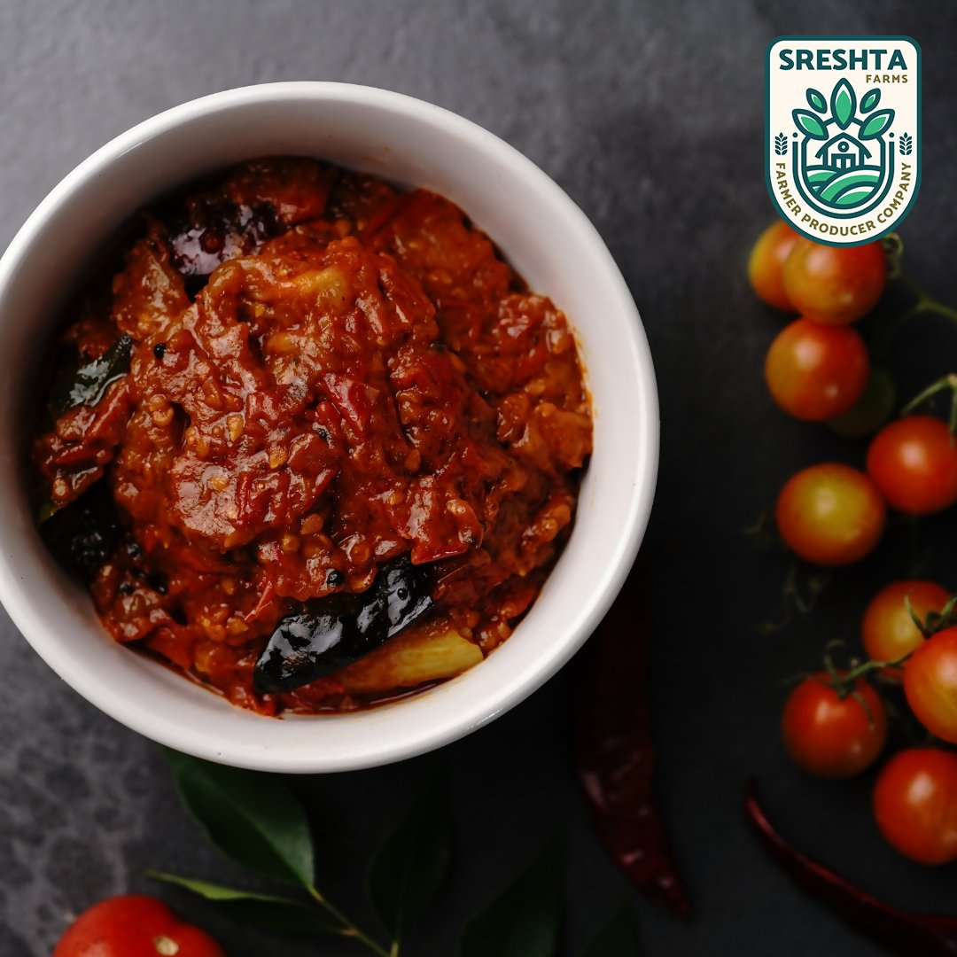 Sreshta Farms Tomato Pickle Sreshta Farms