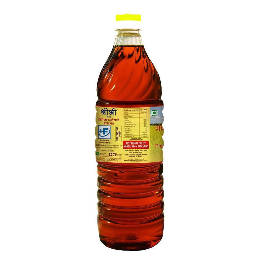 Sri Sri Tattva Premium Kachi Ghani Mustard Oil Sri Sri Tattva