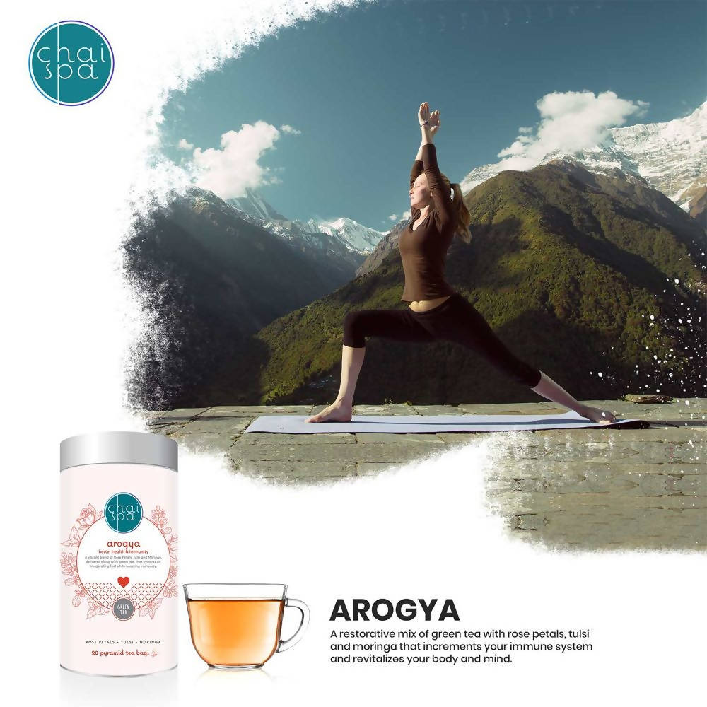 Chai Spa Arogya Green Tea Chai Spa