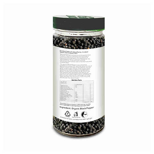 Nature Land Organics Black Pepper (kali Mirch) Nature Land Organics