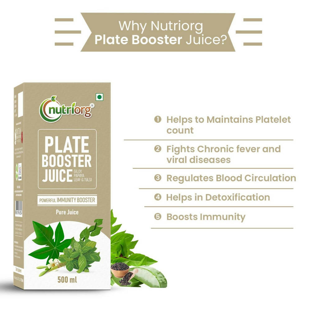 Nutriorg Plate Booster Juice Nutriorg