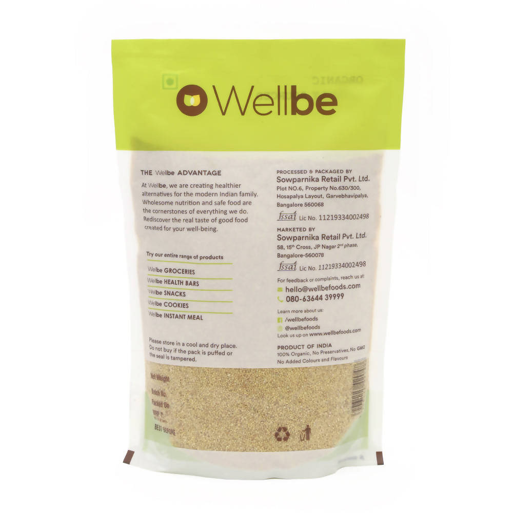 Wellbe Foxtail Millets Wellbe