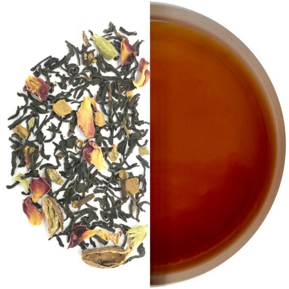 Tassyam Organics Chai Rose Black Tea Tassyam Organics