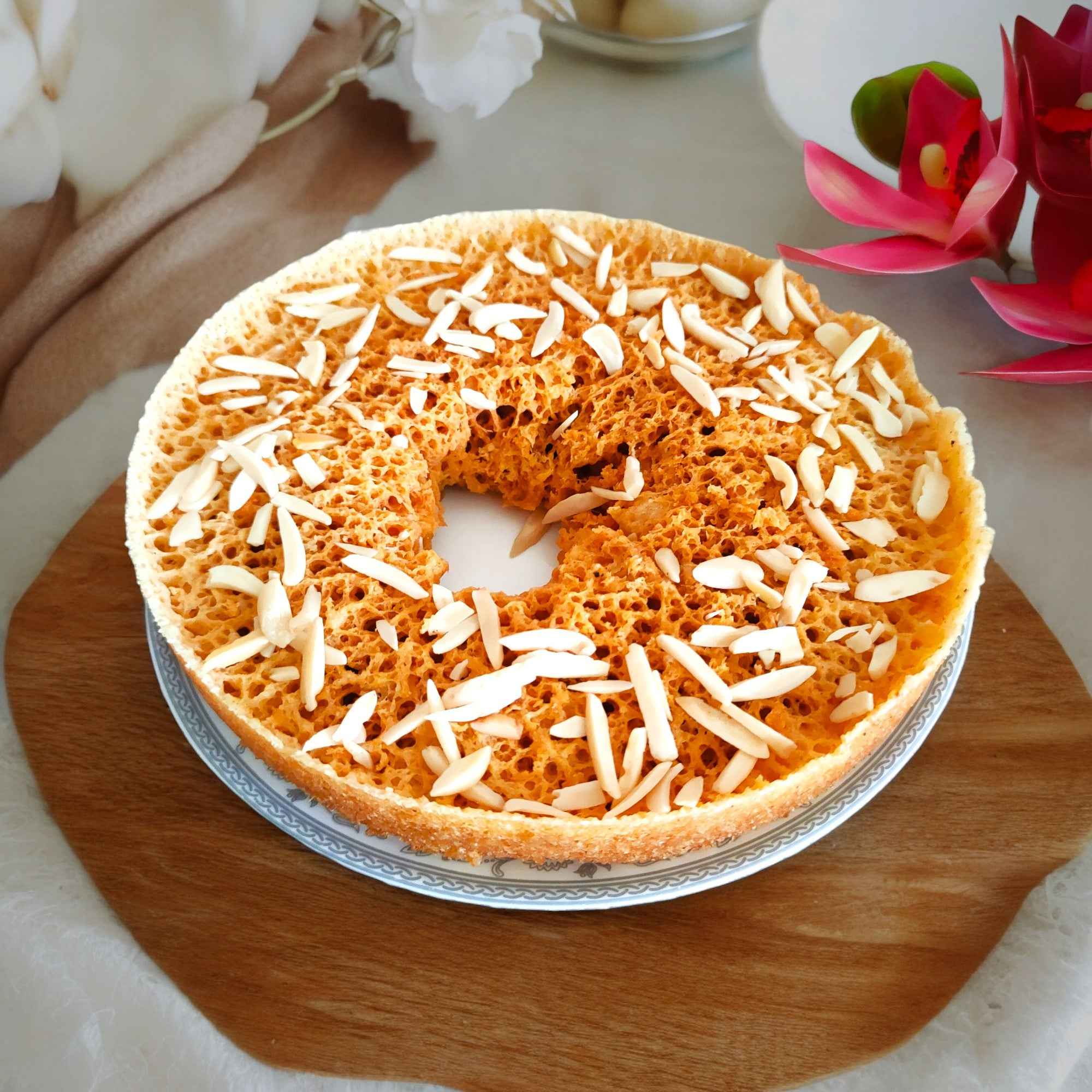SweeDesi Special Paneer Ghewar-1Pc - Dista