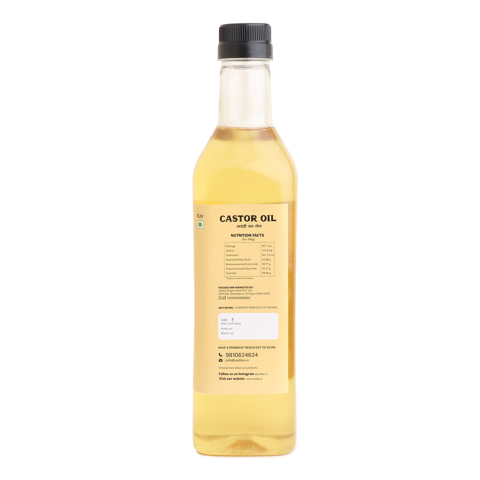 Vediko Origins Castor Oil Vediko Origins