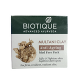 Biotique Advanced Ayurveda Bio Mud Youthful Firming and Revitalizing Face Pack - Safuron