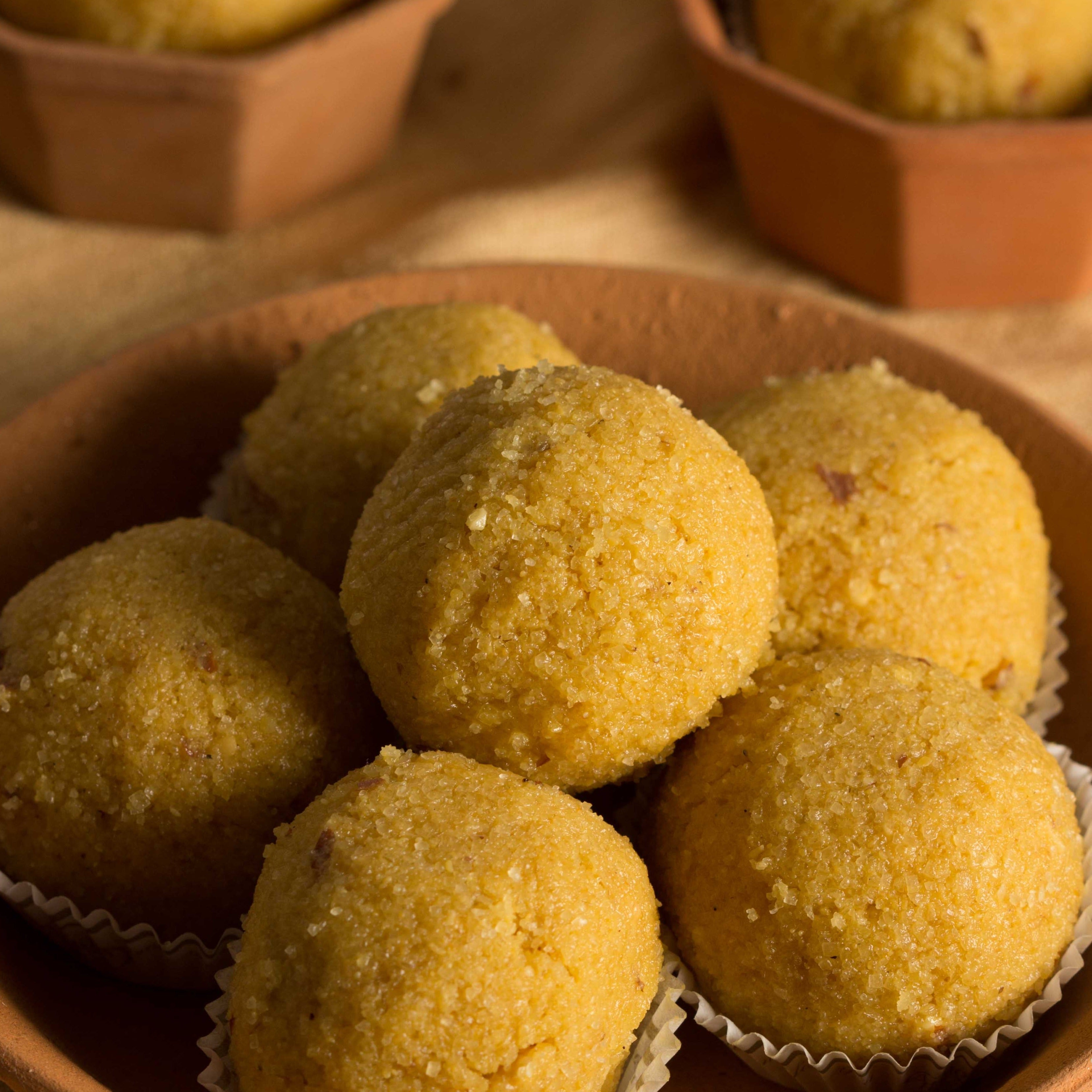 Almond House Besan Laddu Almond House