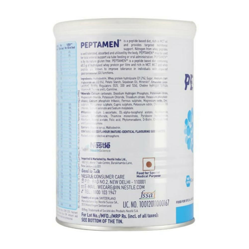 Nestle Peptamen Peptide Based Diet Powder - Whey Diet Powder for GI Function Nestle