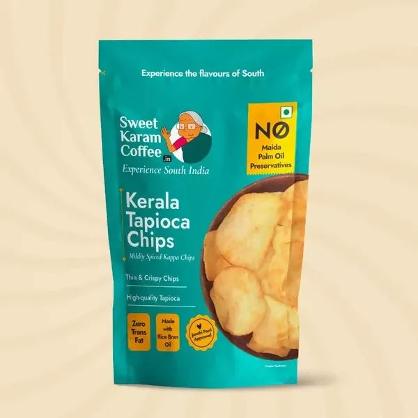Sweet Karam Coffee Kerala Tapioca (Kappa) Chips Sweet Karam Coffee