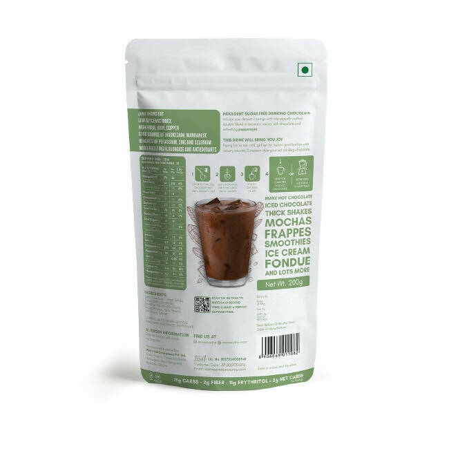 Cocosutra Lite - Peppermint Sugar Free Drinking Chocolate Mix Cocosutra