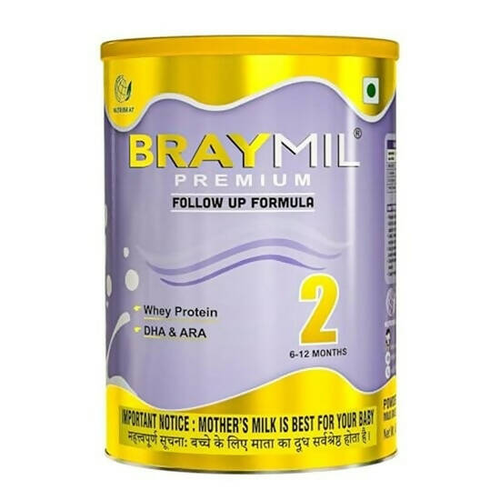 Braymil Premium 2 Follow Up Formula for 6-12 Months Powder - Safuron