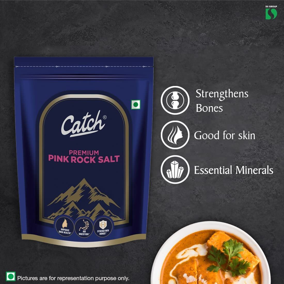Catch Premium Pink Rock Salt Catch