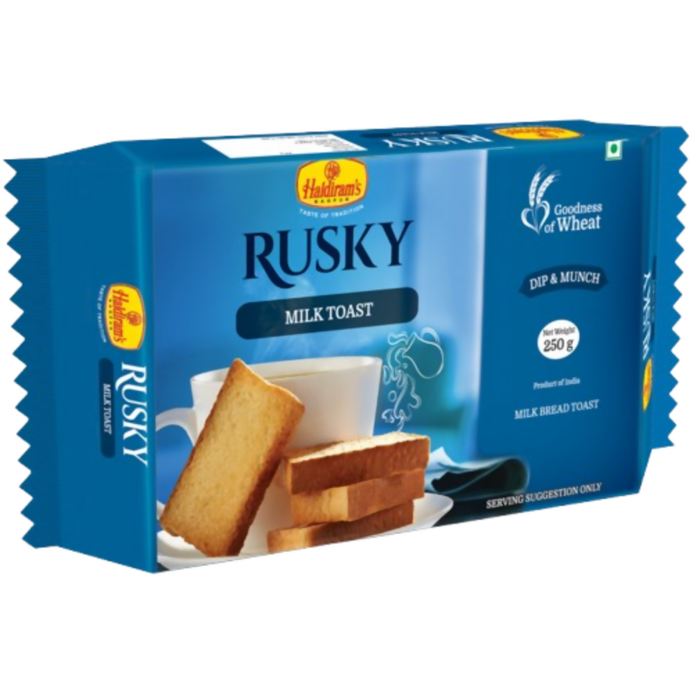 Haldiram's Rusky Milk Toast - Safuron