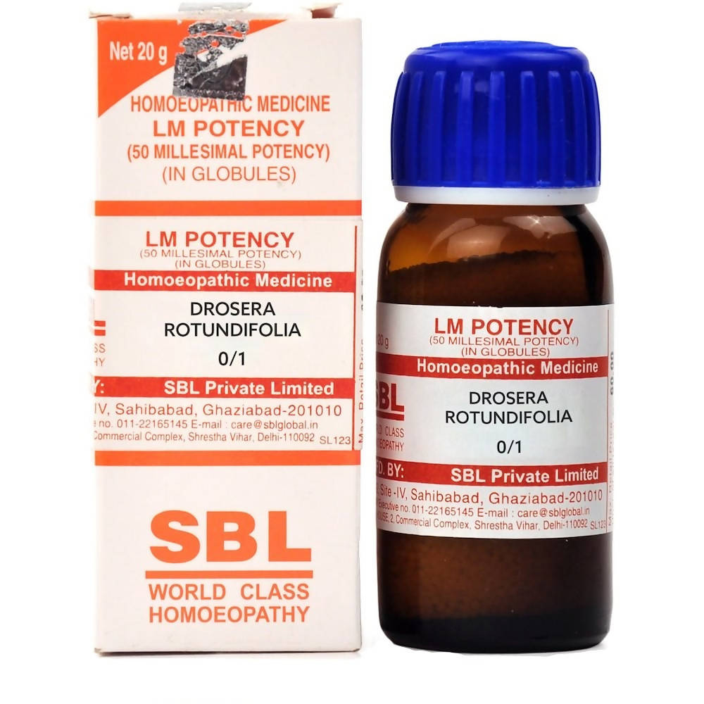 SBL Homeopathy Drosera Rotundifolia LM Potency - Safuron