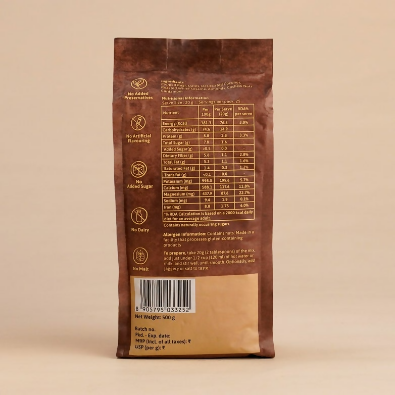 Isha Life Ragi Huri Hittu (Instant Ragi Drink Mix) Isha Life