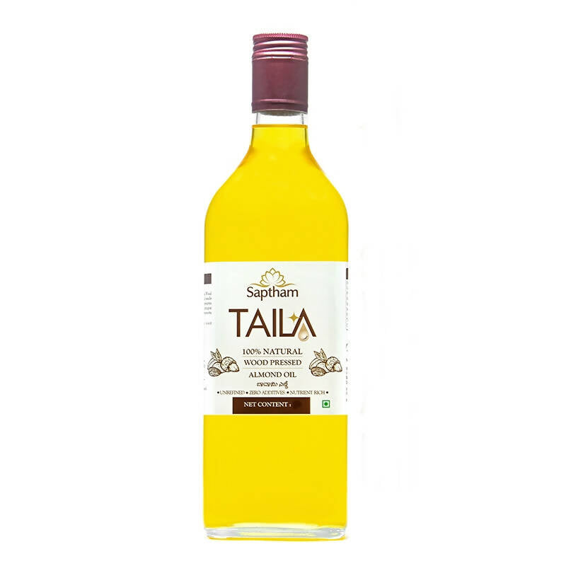 Saptham Taila 100% Wood Pressed Almond Oil - Safuron