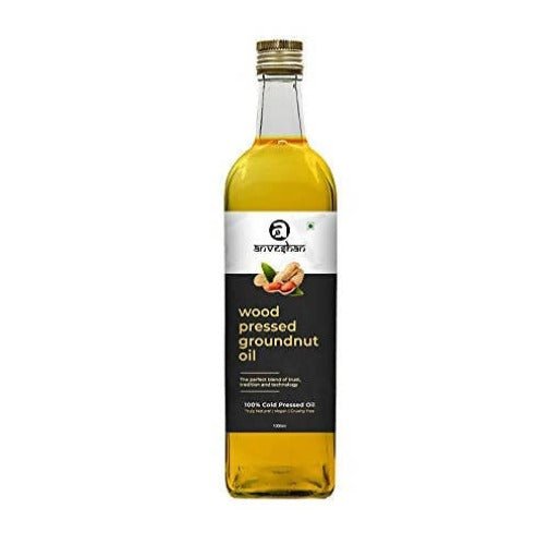 Anveshan Wood Pressed Groundnut Oil Anveshan