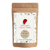 Satvi Wellness Rose petal flower Tea | Rose petal tea | Rose flower drink mix - Safuron