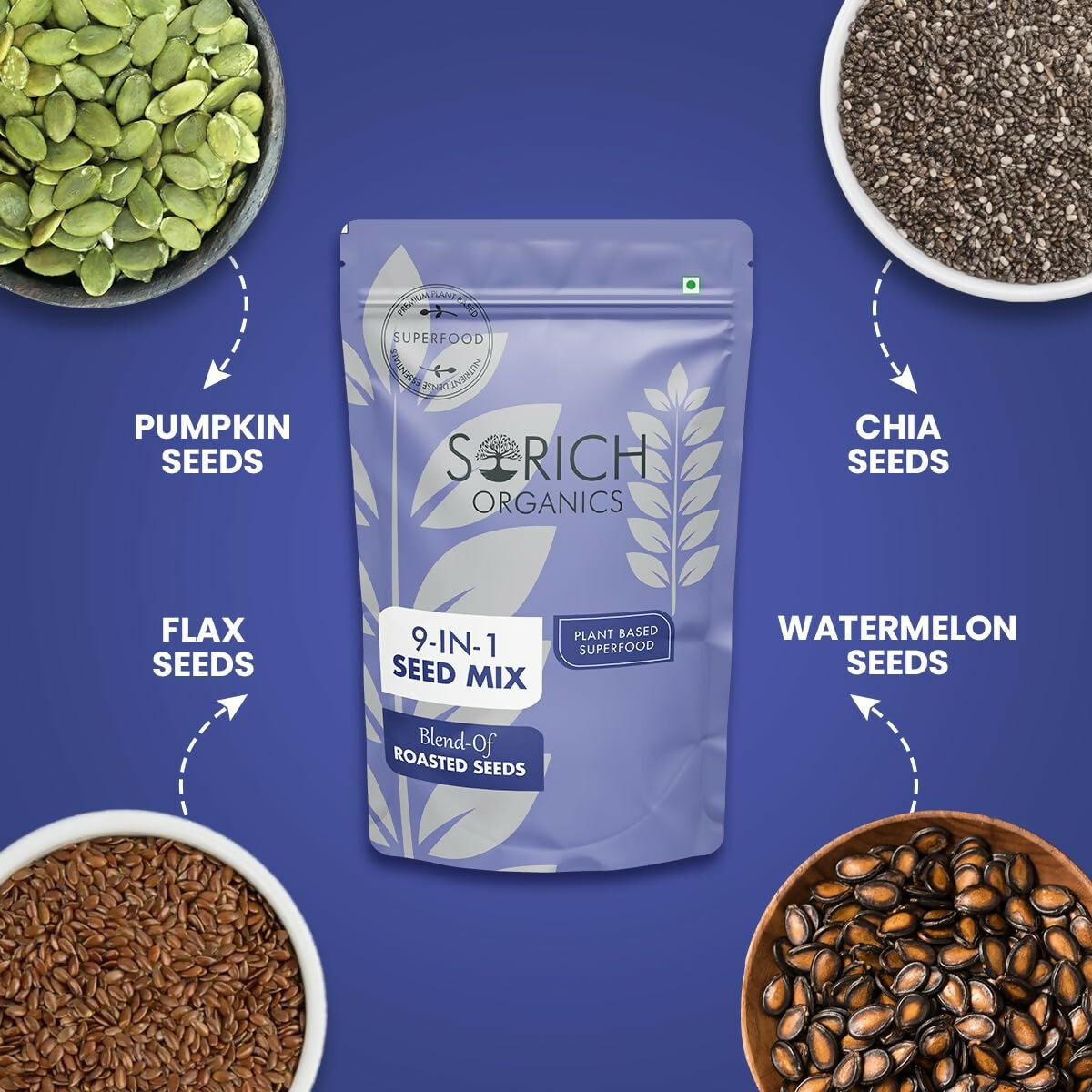 Sorich Organics 9 in 1 Seed Mix Sorich