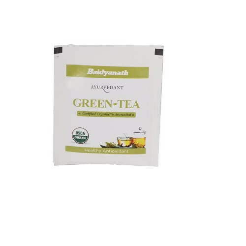 Baidyanath Jhansi Organic Green Tea Bags Baidyanath Jhansi