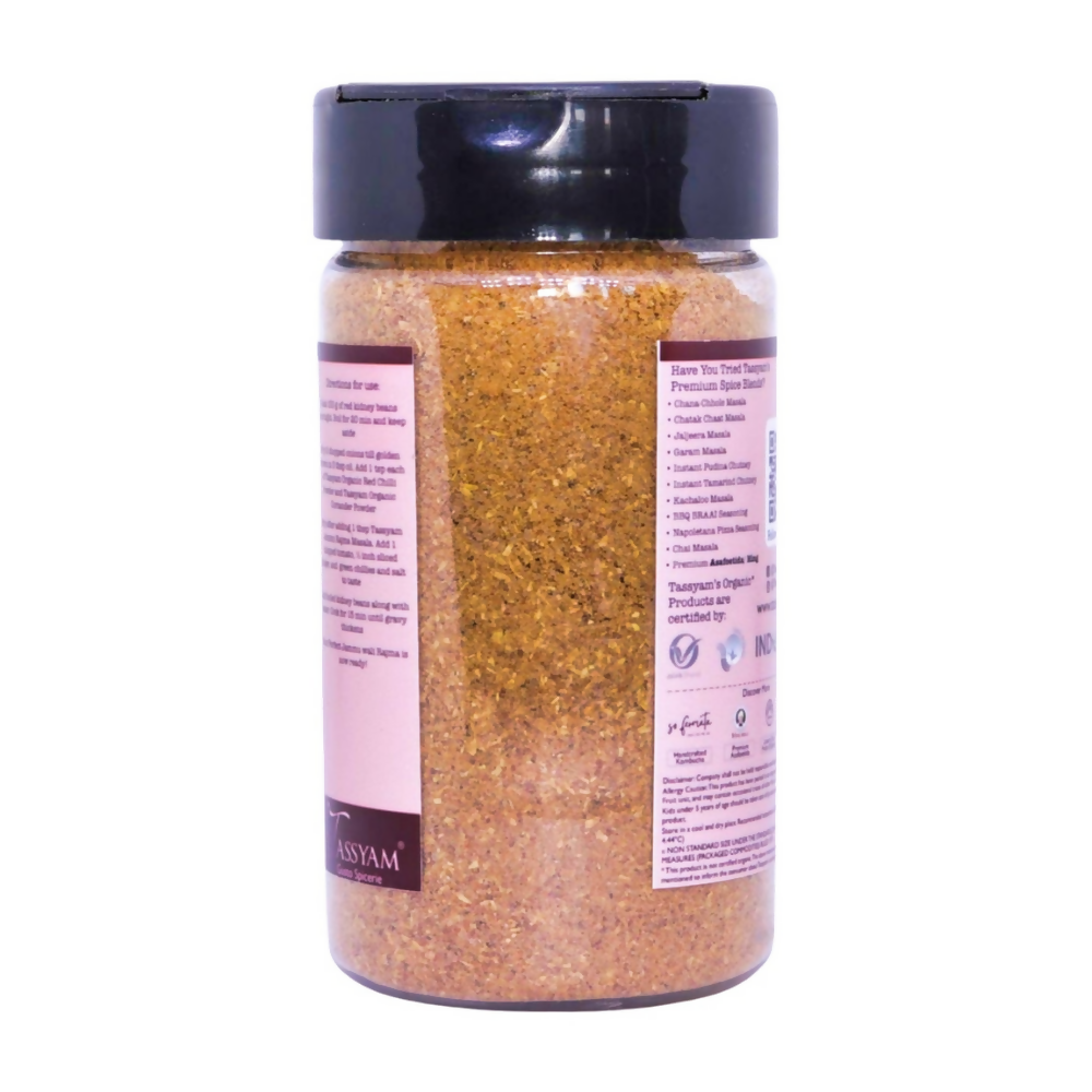 Tassyam Organics Jammu Rajma Masala Tassyam Organics