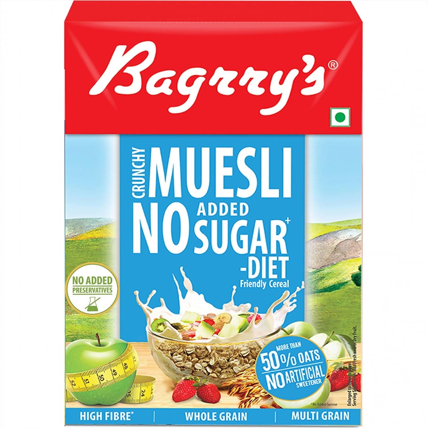 Bagrry's Crunchy Muesli - Sugar Free - Safuron