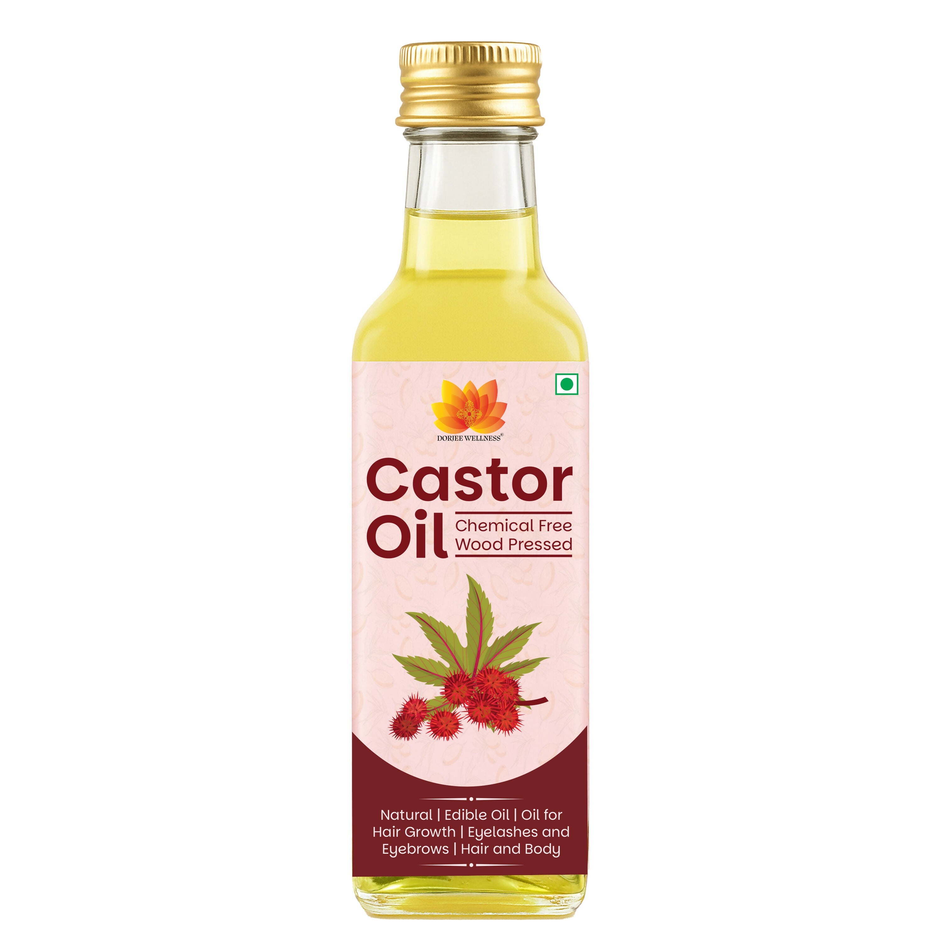 Dorjee Wellness Wood Pressed Castor Oil - Safuron