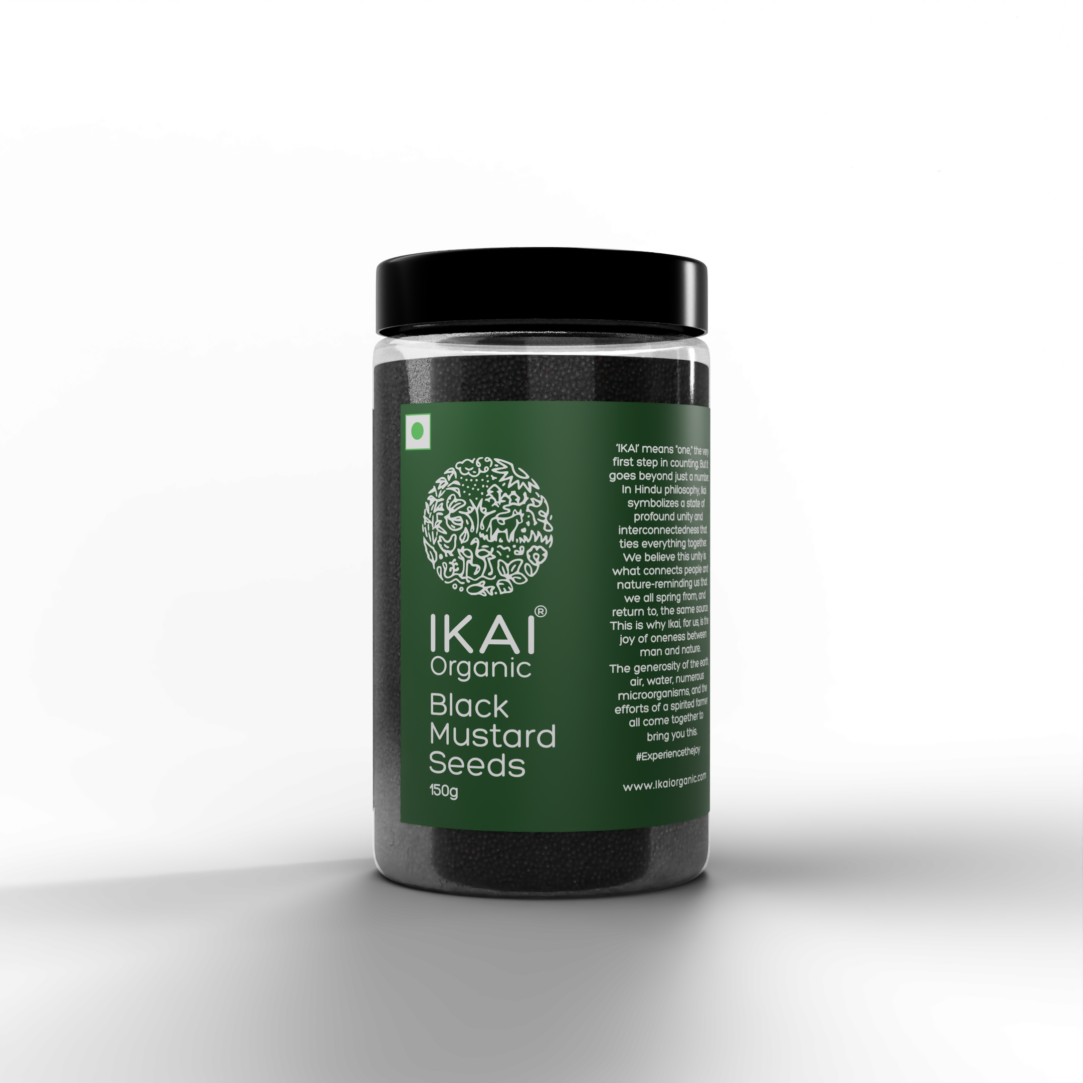 IKAI Organic Black Mustard Seeds IKAI