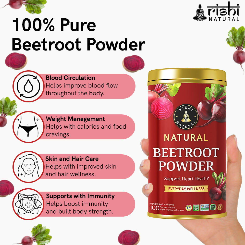 Rishi Natural Beetroot Powder Rishi Natural