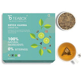Teabox Detox Kahwa Green Tea Bags Teabox