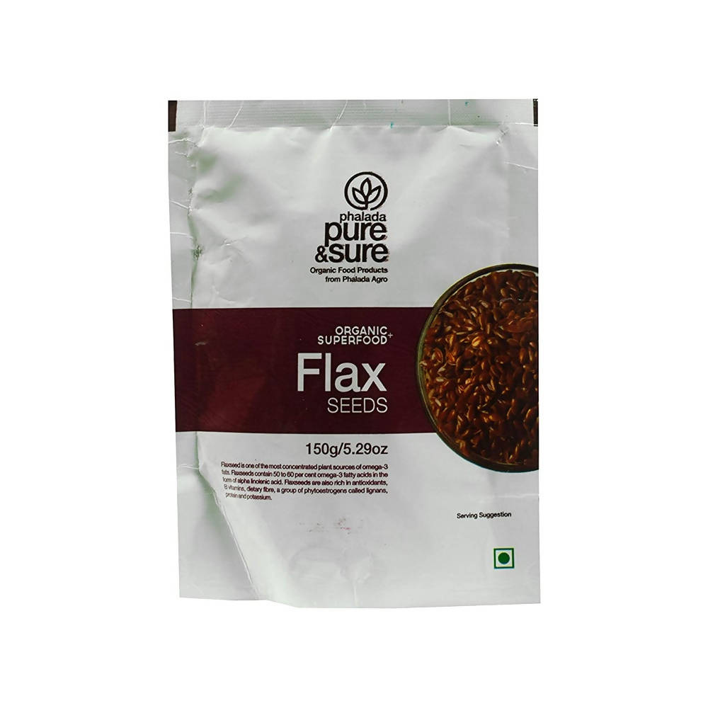 Pure & Sure Organic Superfood+ Flax Seeds Pure & Sure
