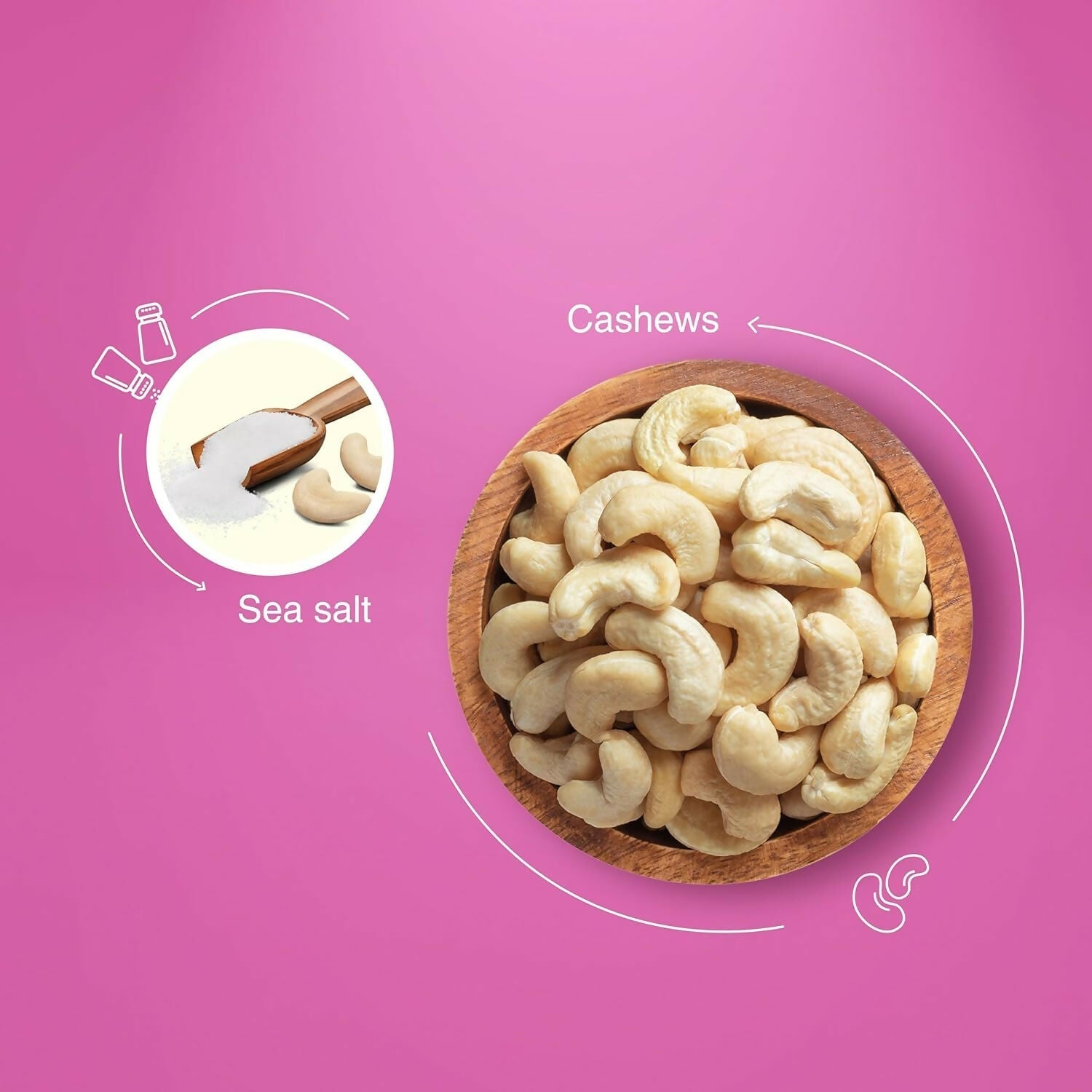 Pureheart Nutreat Roasted Salted Cashews Pureheart