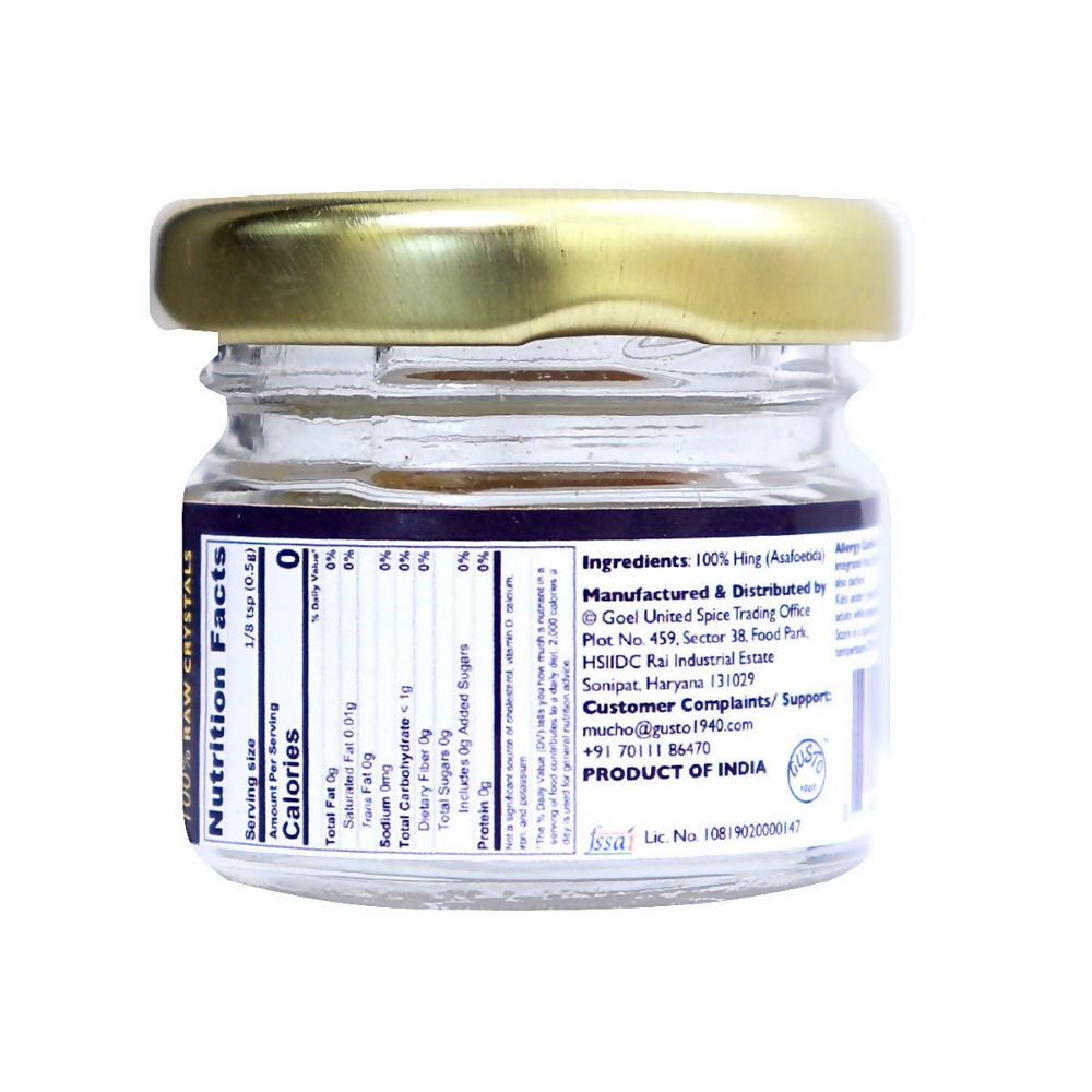 Tassyam Organics Laxmi Chand ULTRA Raw Hing Crystals Tassyam Organics