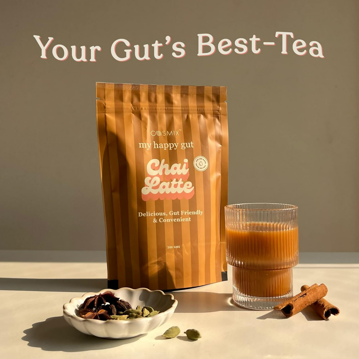 Cosmix My Happy Gut Chai Latte Cosmix