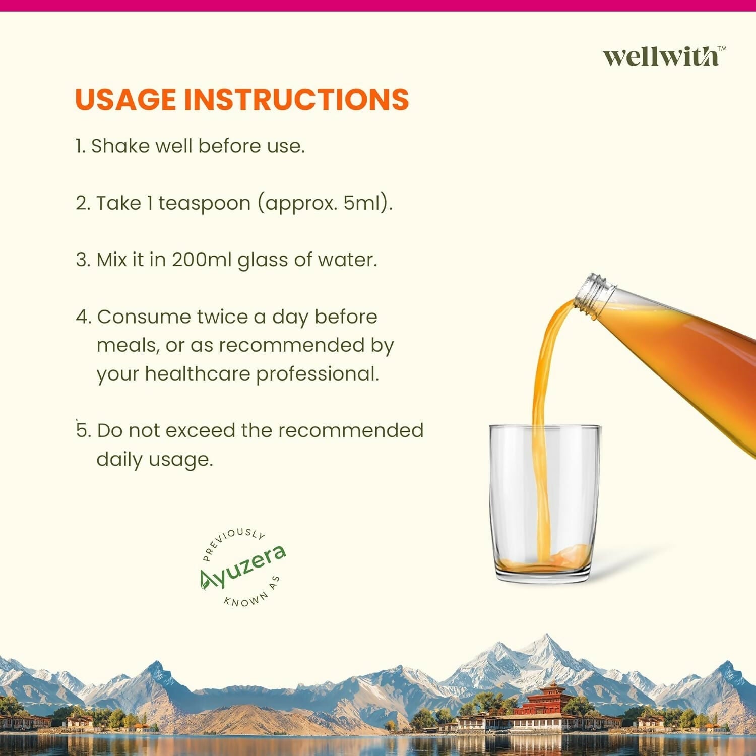 Wellwith Sea Buckthorn Femwin (Femwell) Ayurvedic Juice Wellwith