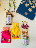 Shuddh Natural Ubtan Based Herbal Gulal, Ayurvedic Thandai Powder, Honey | Holi Gift Hamper Shuddh Natural