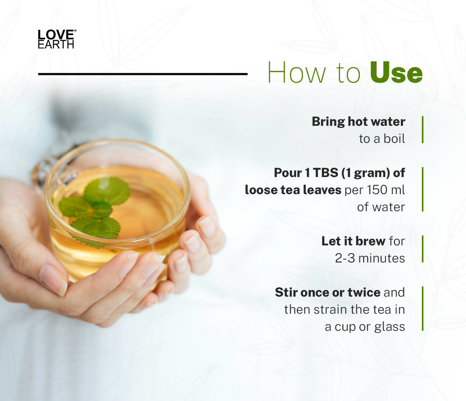 Love Earth Life Essentials Organic tea (Slim Tox Energy) Love Earth