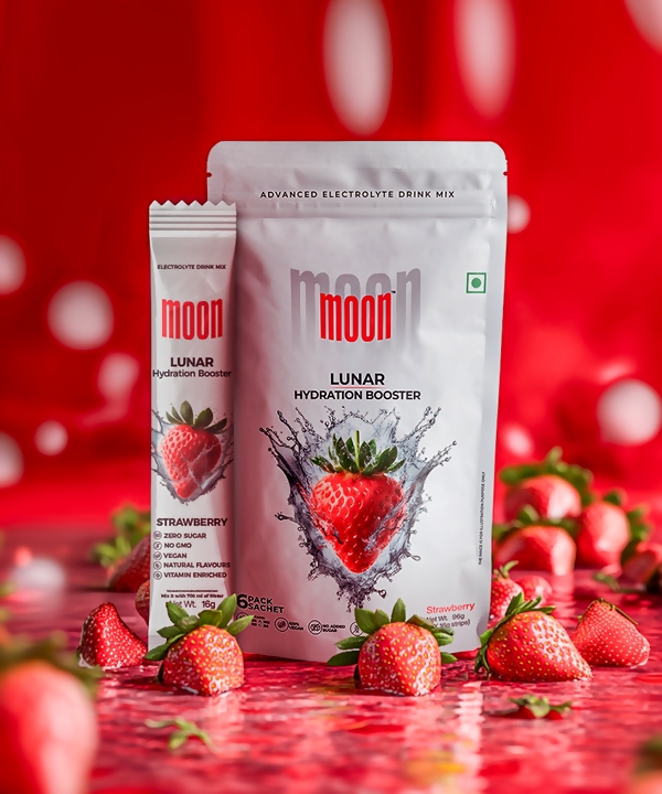 Moon Lunar Hydration Booster - Strawberry Flavour Moon