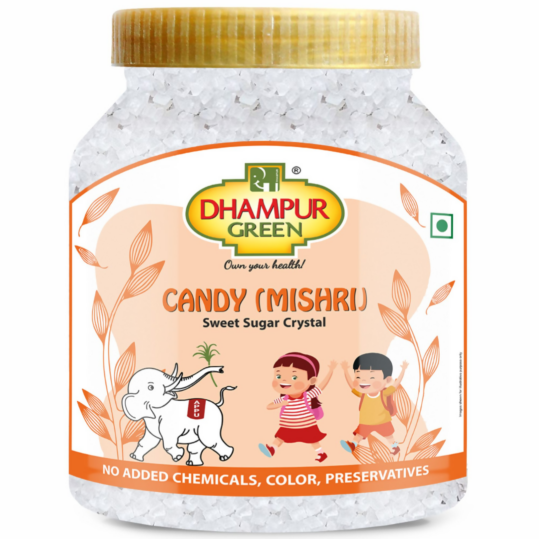 Dhampur Green Candy Sugar (Mishri) Dhampur Green
