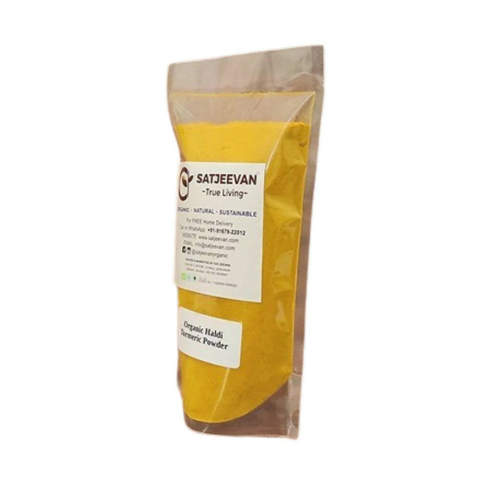 Satjeevan Organic Haldi Turmeric Powder Satjeevan