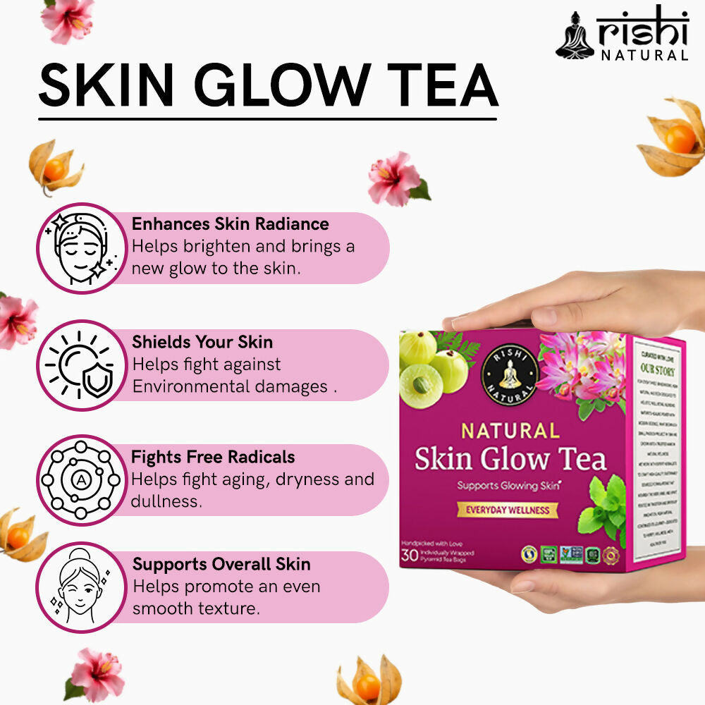 Rishi Natural Skin Glow Tea Rishi Natural