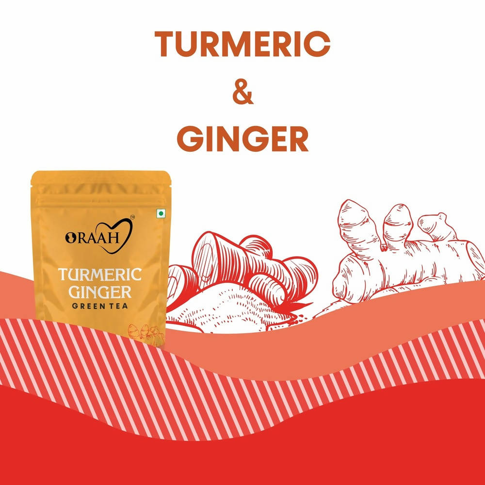 Oraah Turmeric Ginger Green Tea Oraah