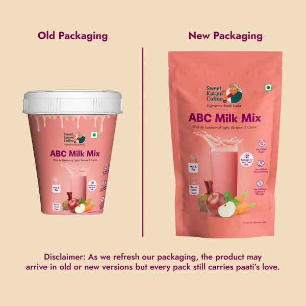 Sweet Karam Coffee ABC (Apple, Beetroot, Carrot) Milk Mix Sweet Karam Coffee