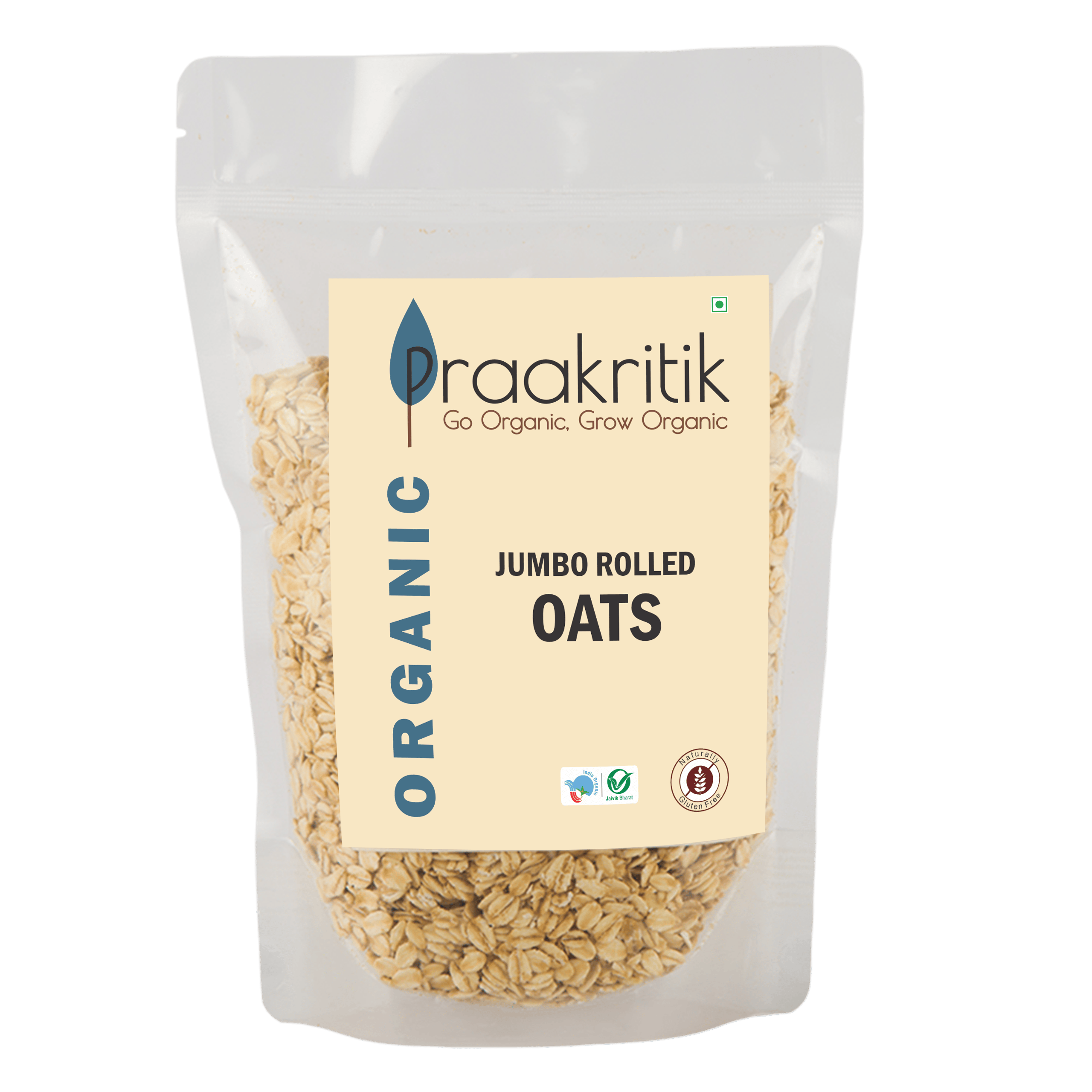 Prakritik Organic Jumbo Rolled Oats Praakritik