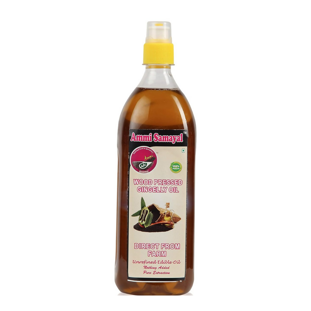 Ammi Samayal Wood Cold Pressed Sesame Oil - Safuron