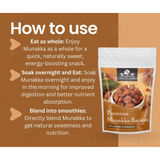 Nature Yard Premium Munakka Dry Fruits (Abjosh) Afghani Munaka Raisins Dried Fruit Nature Yard