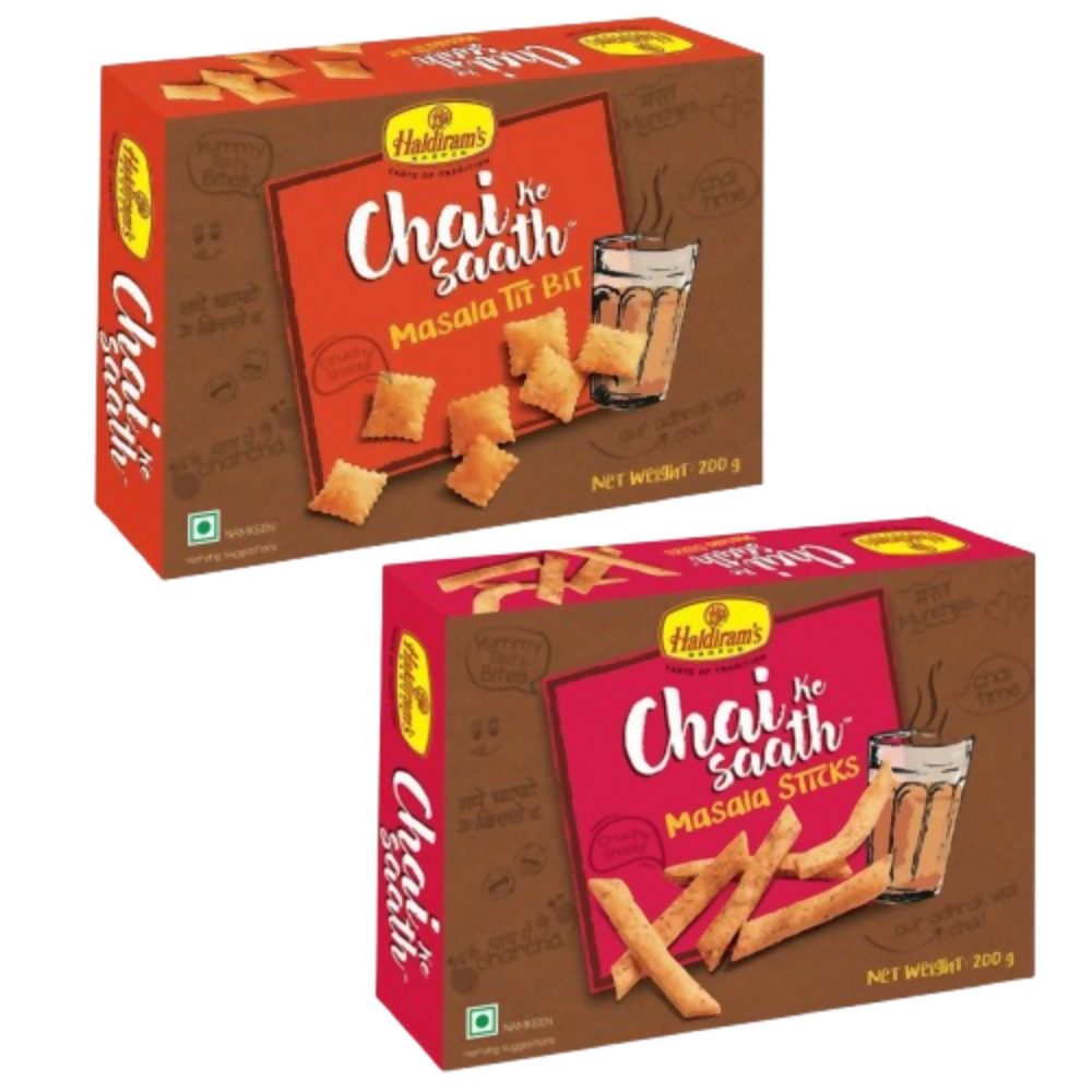 Haldiram's Masala Tit Bit & Masala Sticks - Safuron